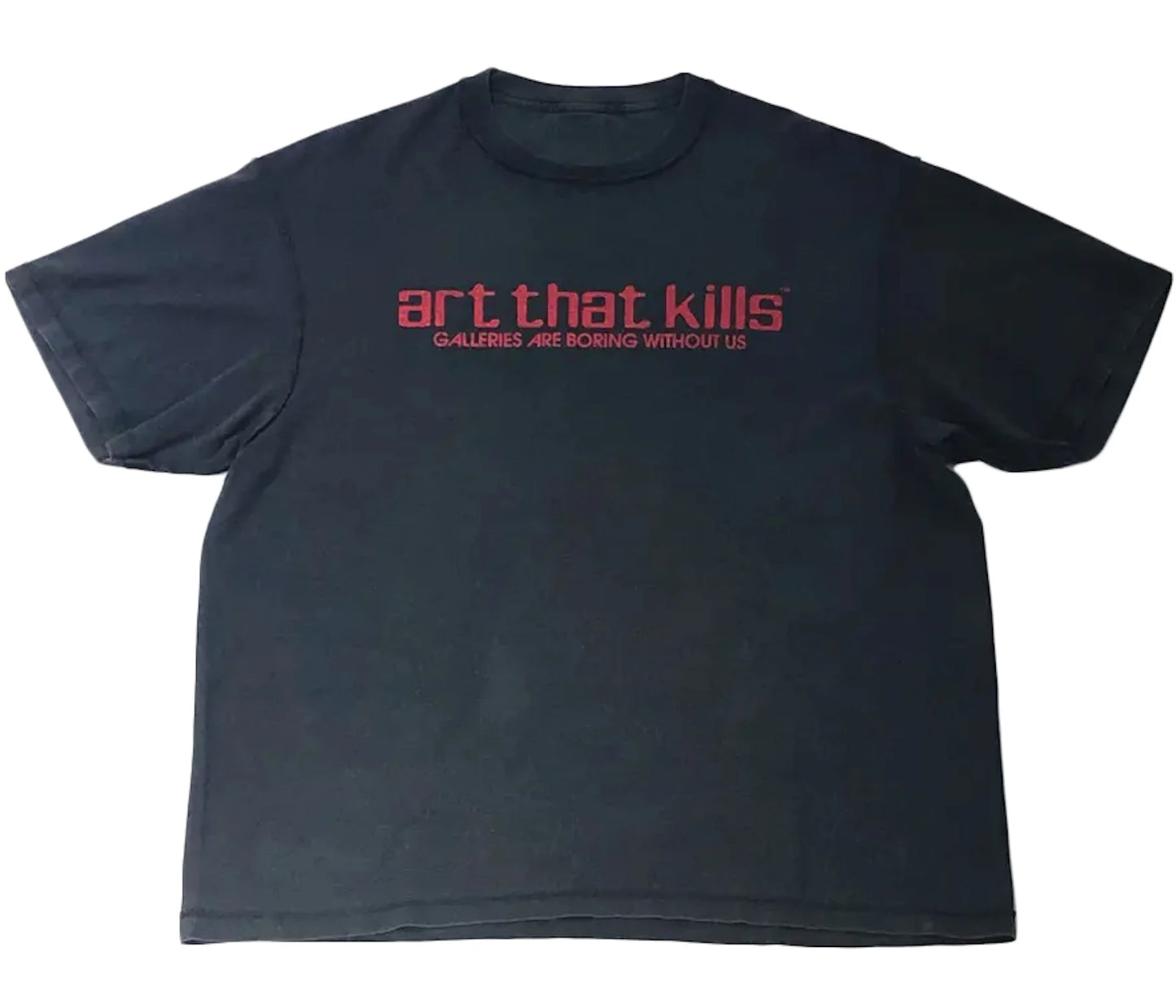 Gallery Dept. Art That Kills Logo Reversible T-Shirt Vintage Black