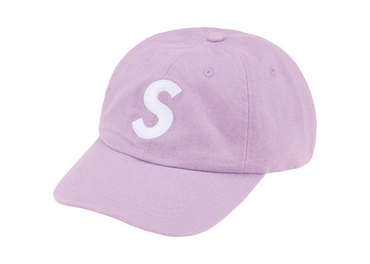 Supreme Kevlar Denim S Logo 6-Panel Light Purple