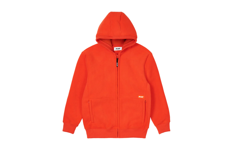 THERMA ZIP HOOD ORANGE