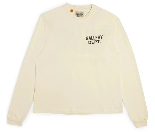 Gallery Dept. Souvenir L/S T-shirt Cream