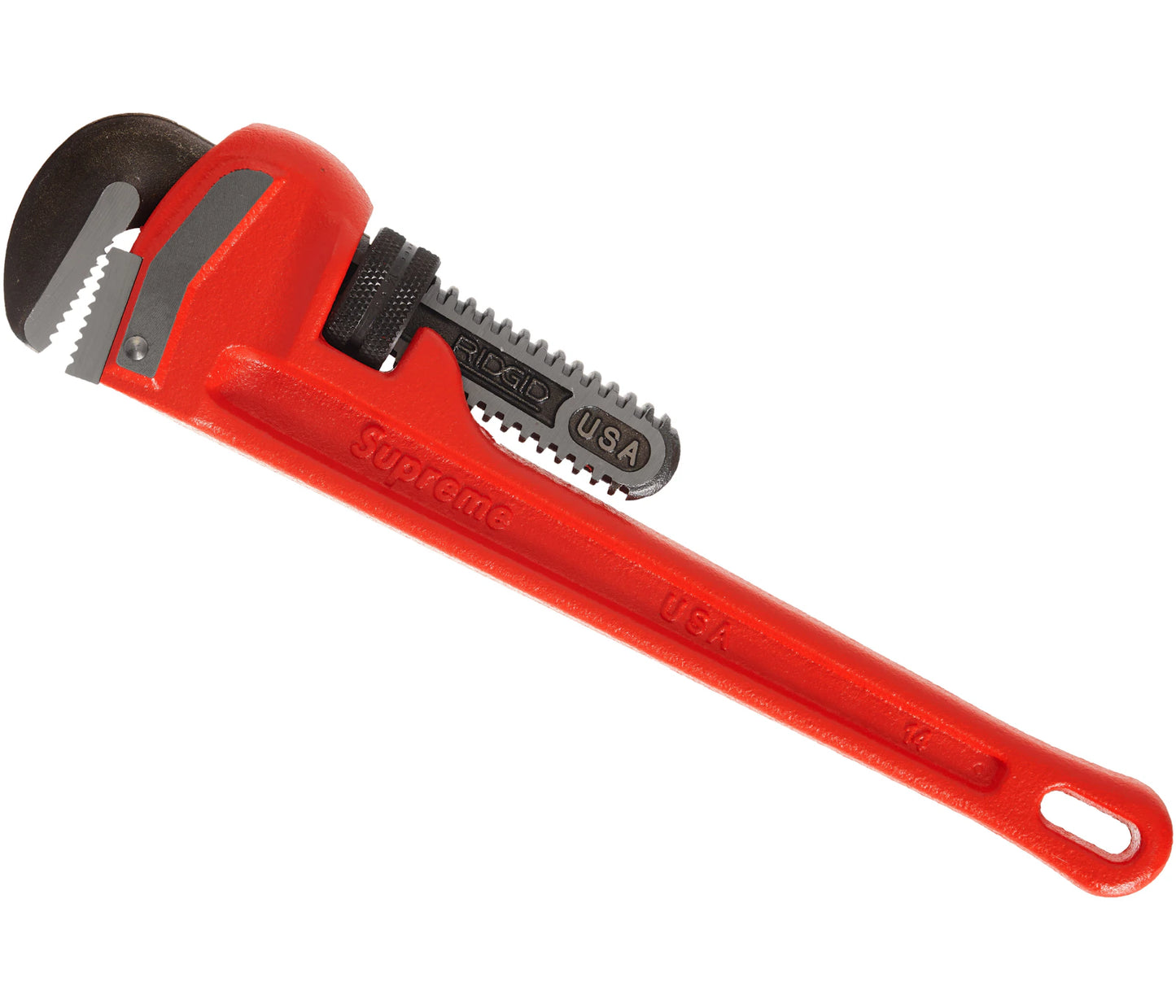 Supreme Ridgid Pipe Wrench Red