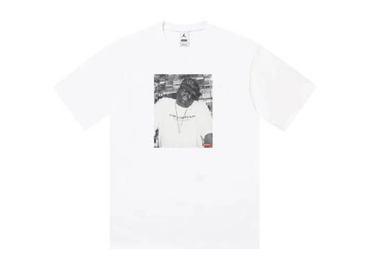 Supreme x Jordan Biggie Short-Sleeve Top - White