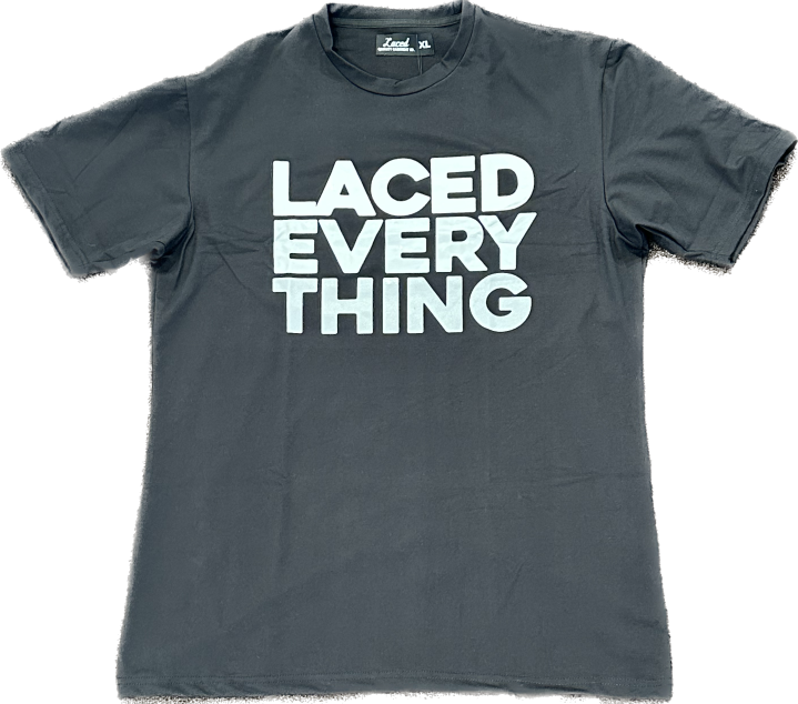 Laced LET TEE Black