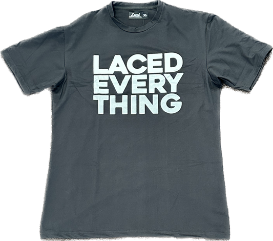 Laced LET TEE Black