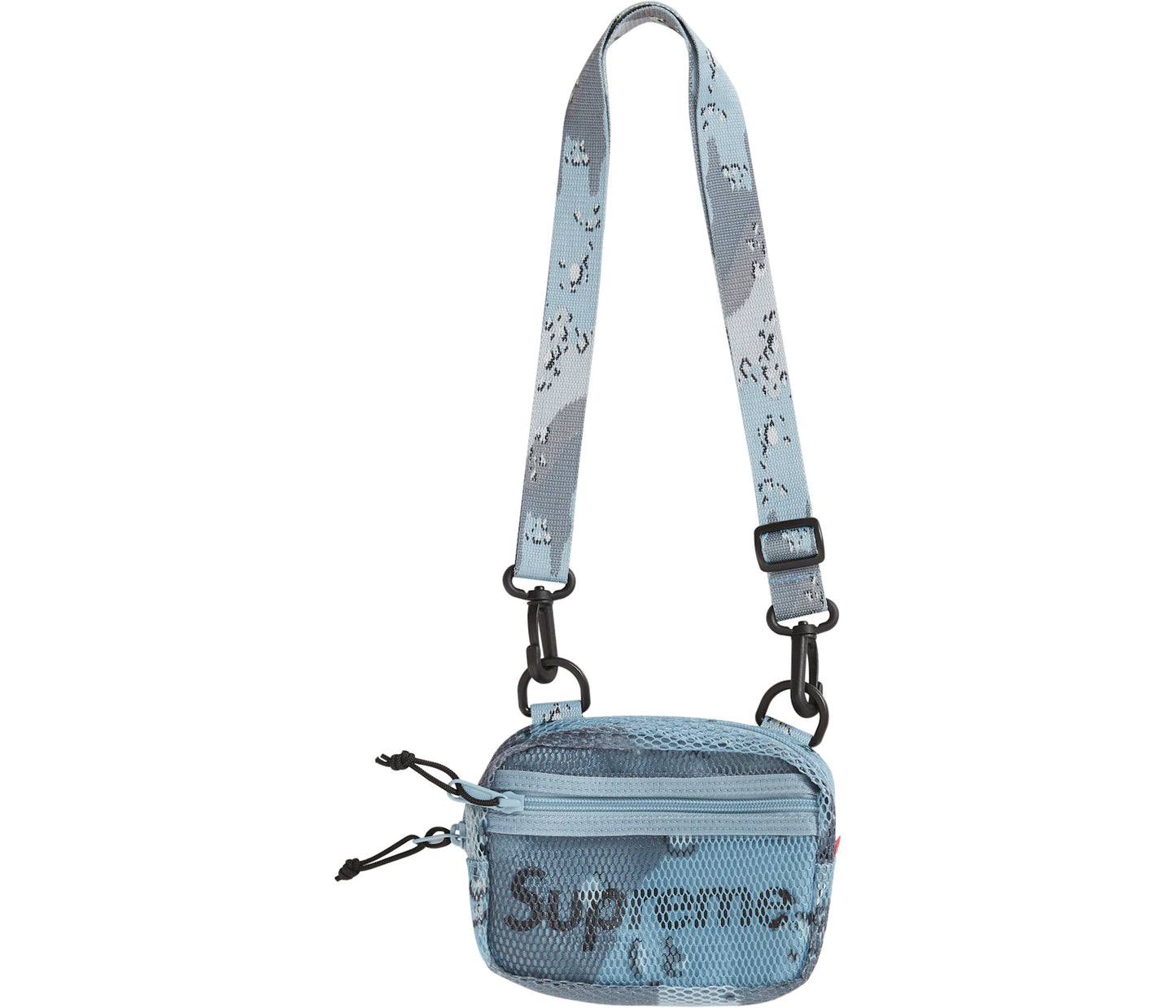 Supreme Small Shoulder Bag (SS20) Blue Chocolate Chip Camo