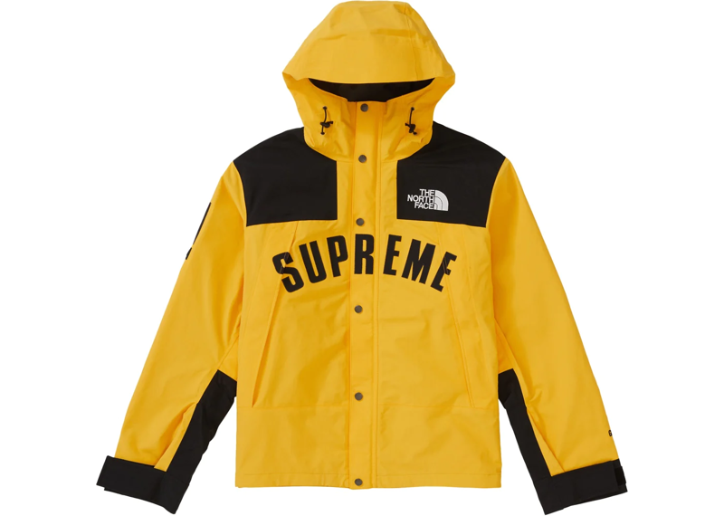 Supreme The North Face Arc Logo Mountain Parka Yellow