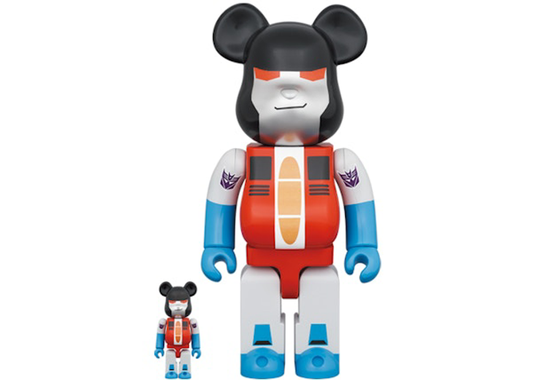 Bearbrick Transformers Starscream 400% set