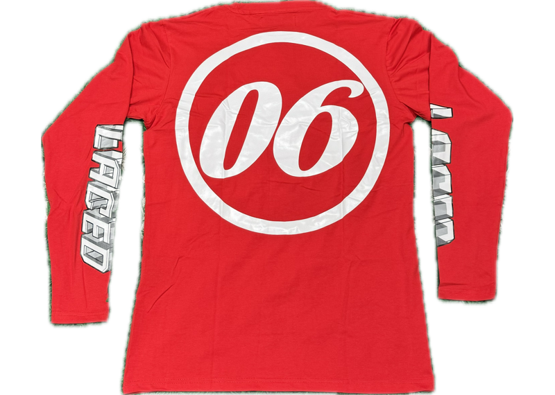 LACED Braille 06 Red Long Sleeve 2023