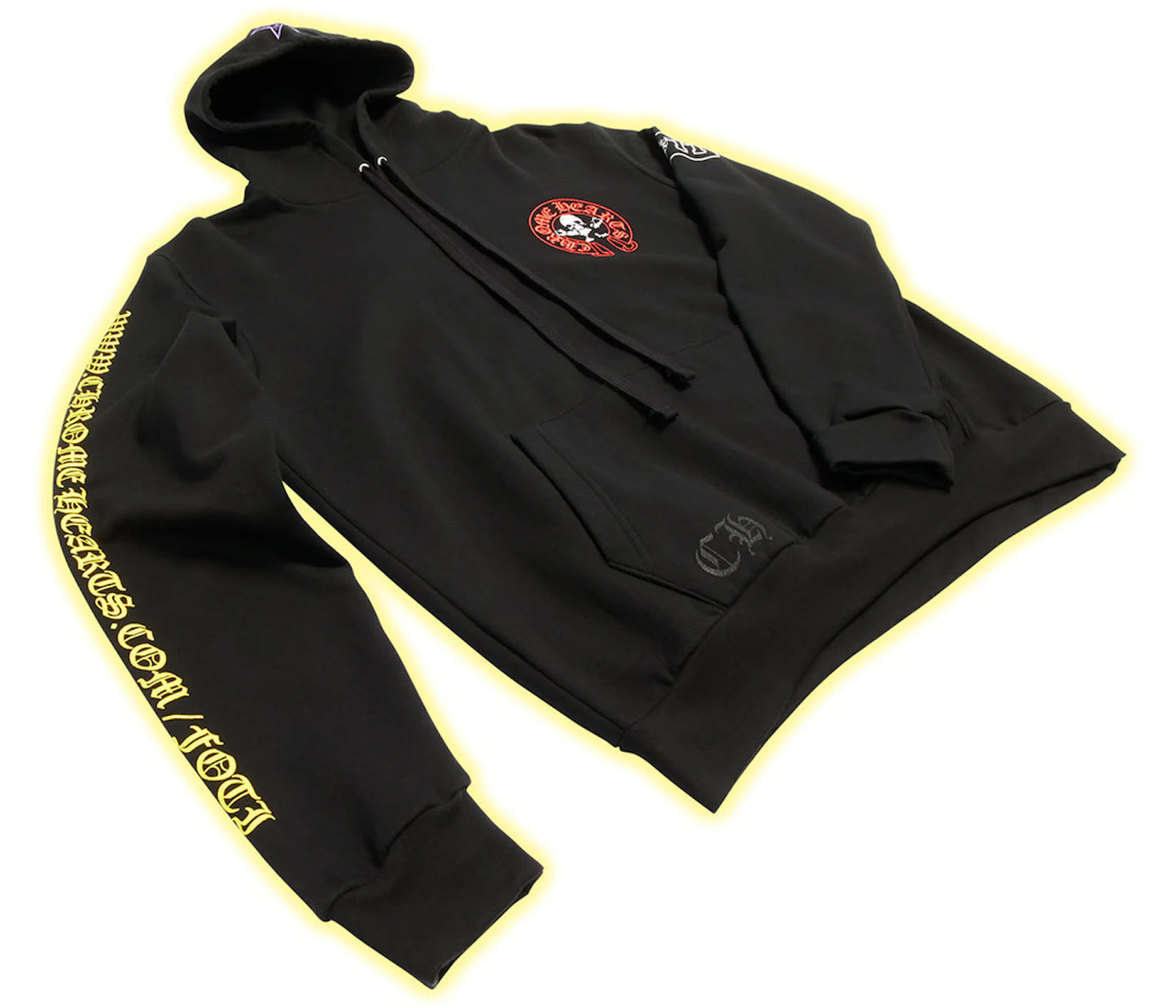 Chrome Hearts .com FOTI Hoodie Black