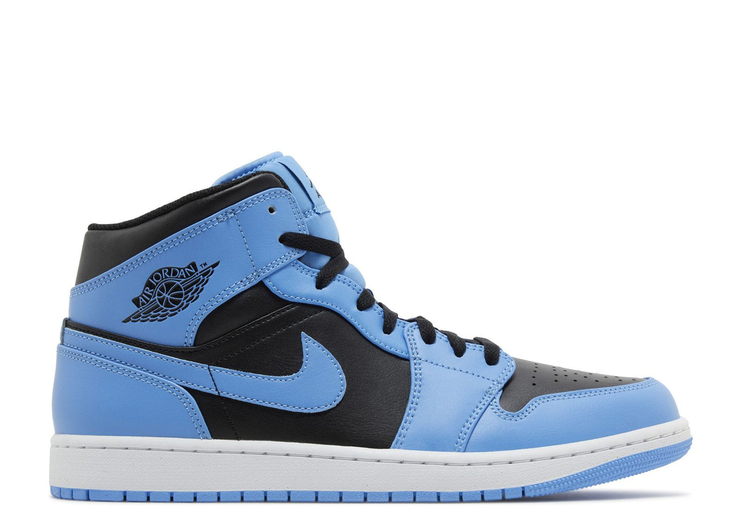 Air Jordan 1 Mid University Blue Black