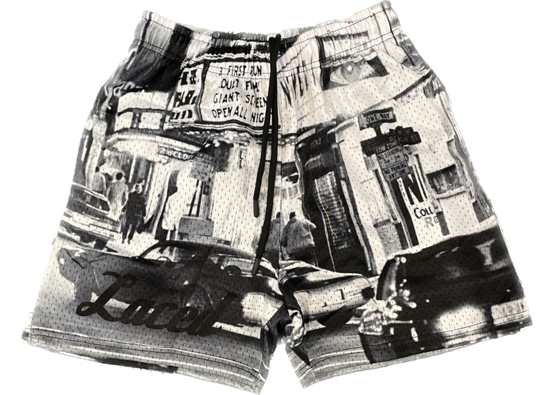 Laced Combat Zone Mesh shorts