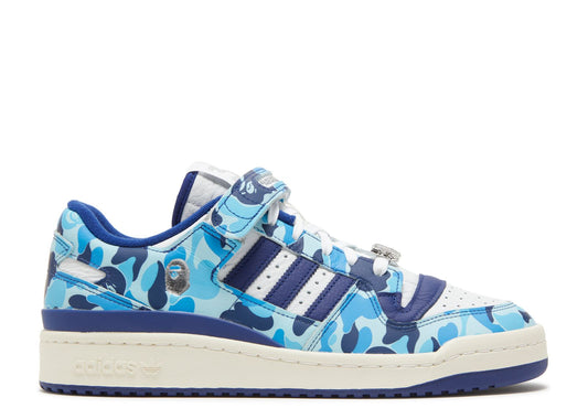 BAPE x Forum Low 84 30th Anniversary - Blue