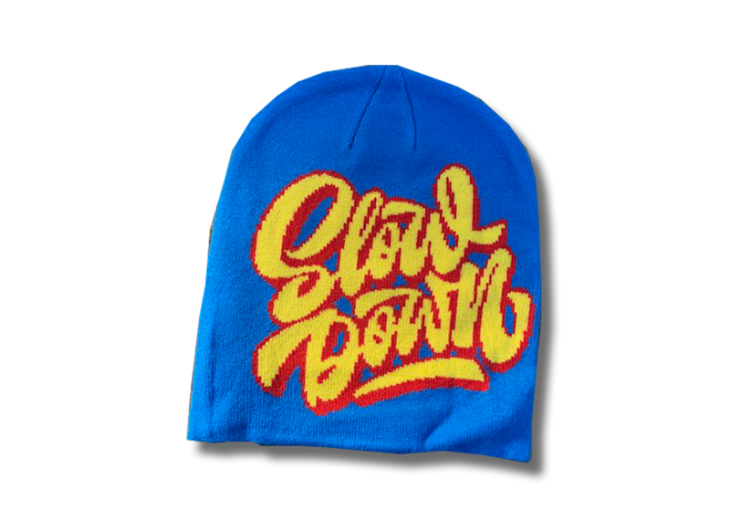 Logo Beanie 2020 Blue Red Yellow