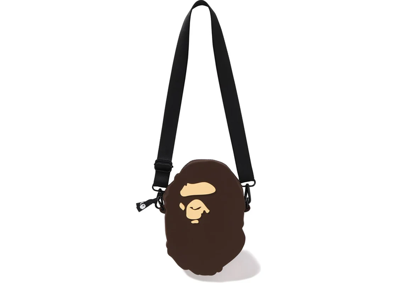 BAPE Ape Head Silicon Shoulder Bag