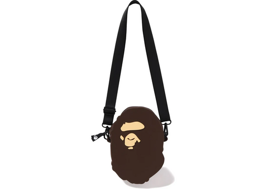 BAPE Ape Head Silicon Shoulder Bag