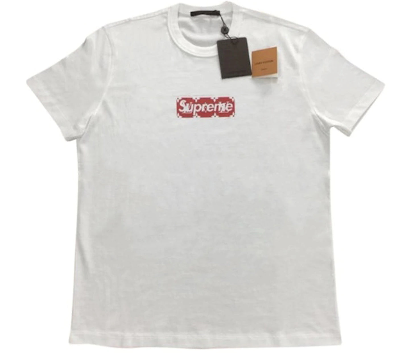 Supreme x Louis Vuitton Box Logo Tee White