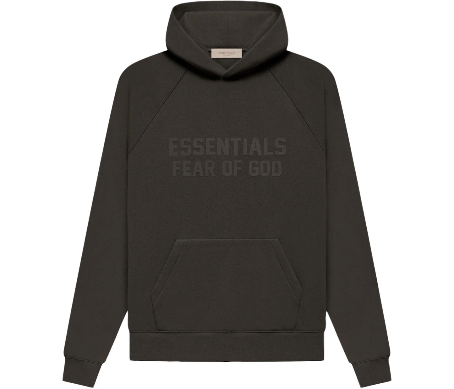 Fear of God Essentials Hoodie Off Black