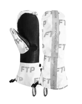 FTP x DC Headline Gloves White