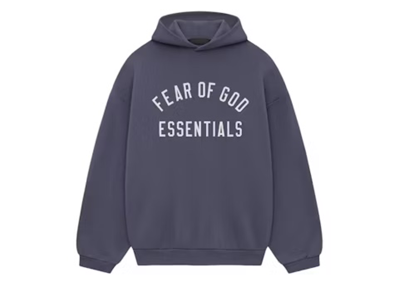 Fear of God Essentials Hoodie Marine