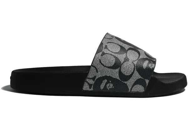 A Bathing Ape Slide Coach Black Grey