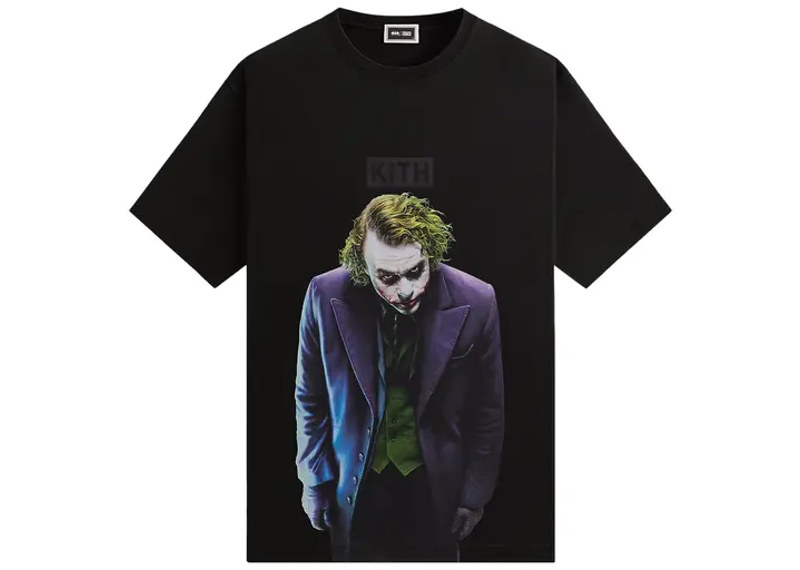 Kith x Batman Joker Tee Black