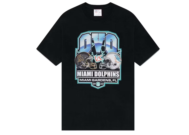 OVO NFL MIAMI DOLPHINS BLACK