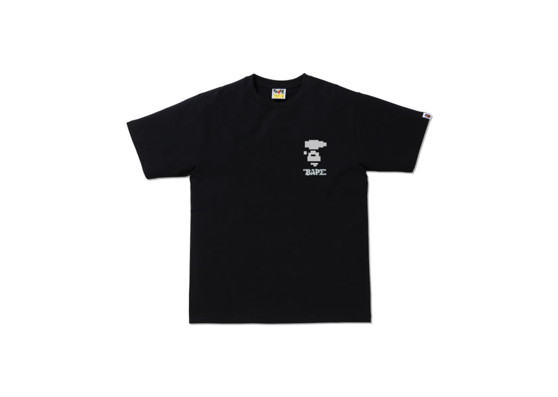 Bape Digital Camo Tee Black