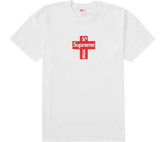 Supreme Cross Box Logo Tee White