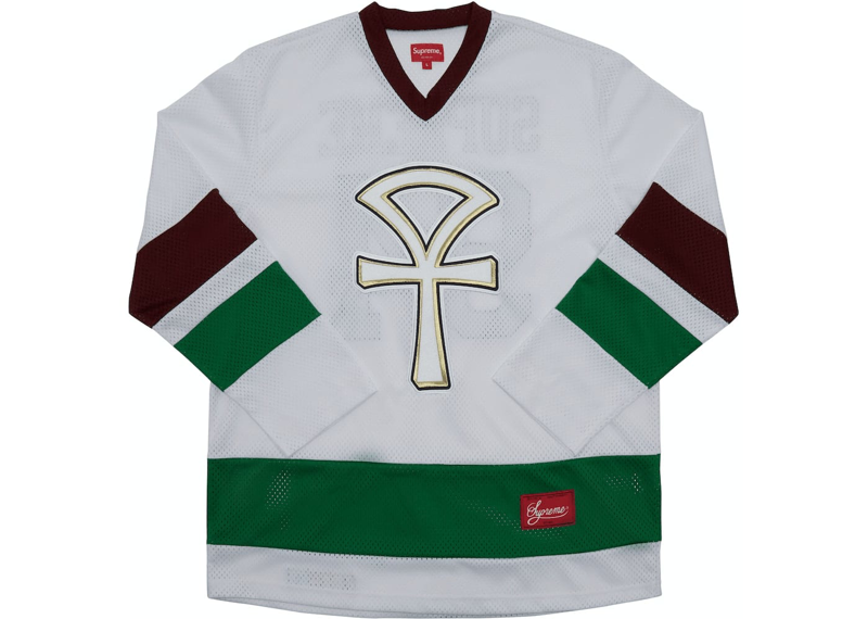 Supreme Ankh Hockey Jersey White