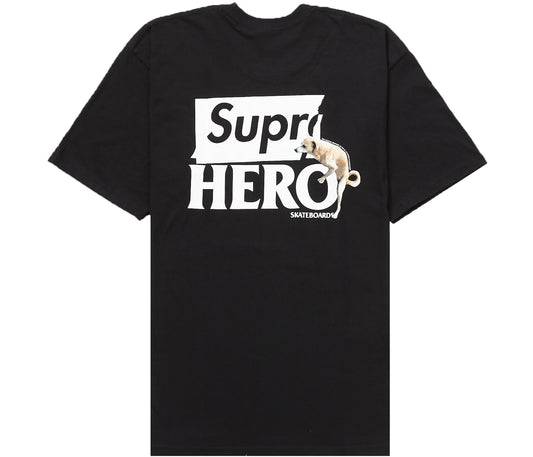 Supreme ANTIHERO Dog Tee Black