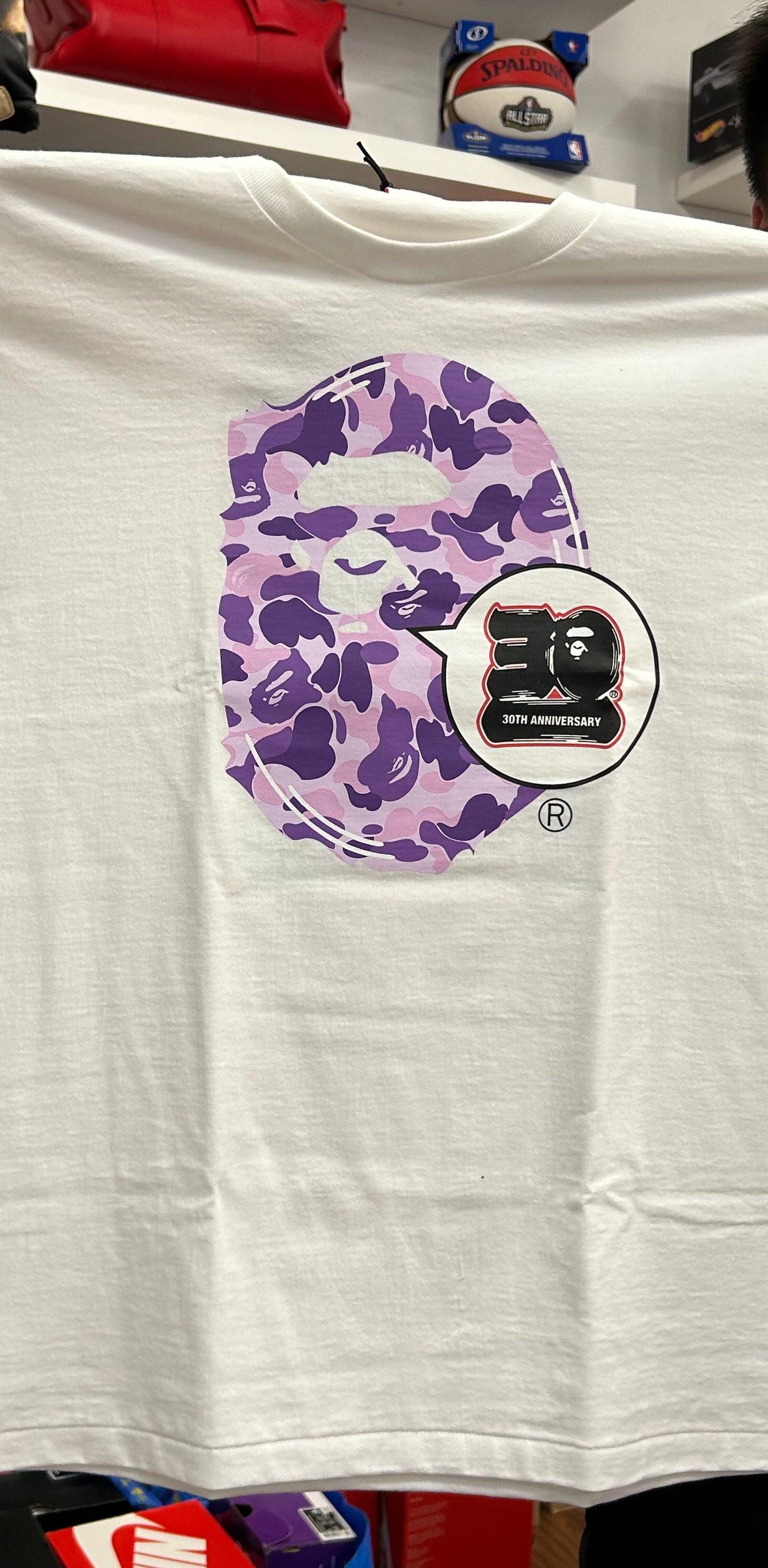 BAPE Store Taipei 30th 30th Anniversary Ape Head Tee Set