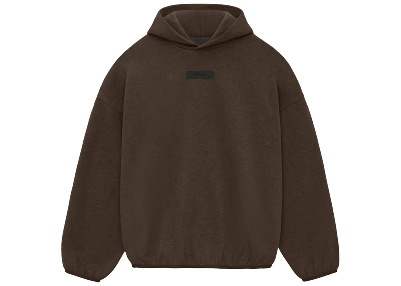 Fear of God Essentials Core Collection Hoodie Heather Wood