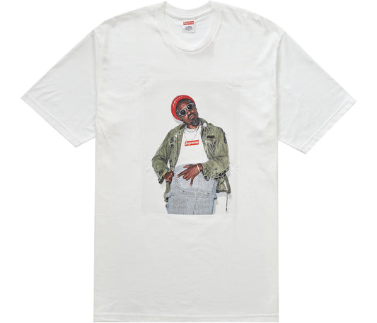 Supreme Andre 3000 Tee White