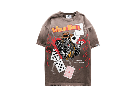 Warren Lotas Wild Bill Alt Tee Sun Faded Brown