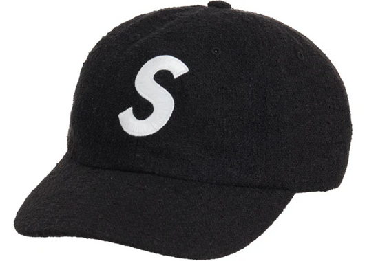 Supreme Terry S Logo 6-Panel Black