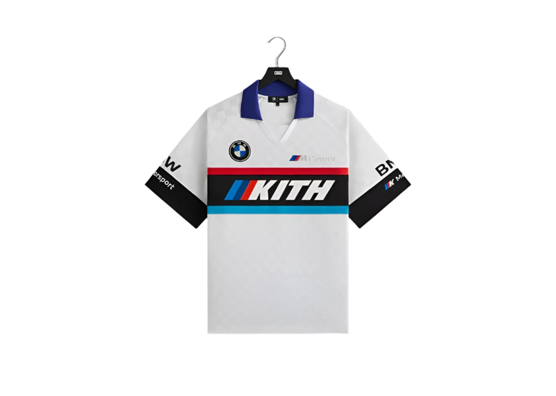 Kith x BMW Moto Jersey White