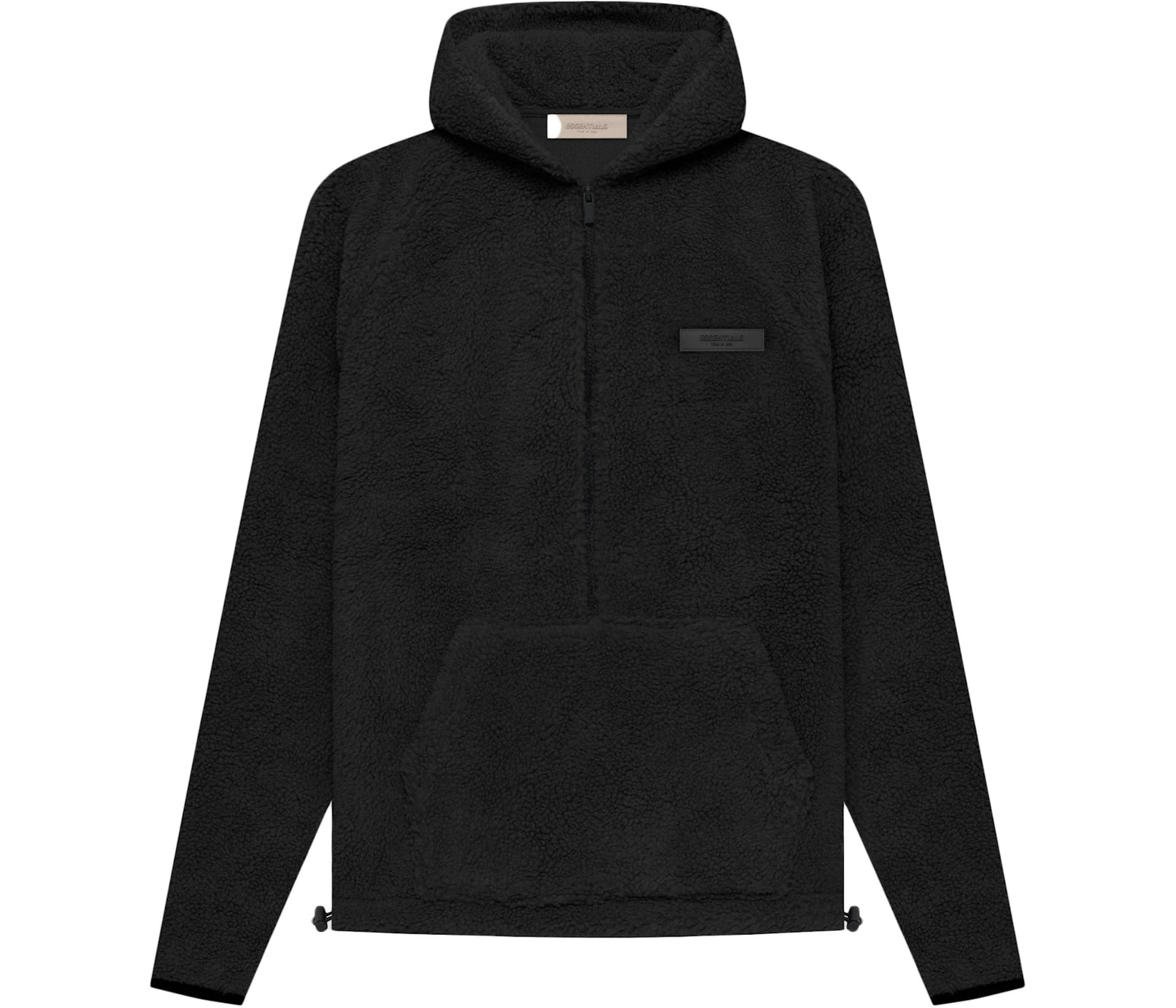 Fear of God Essentials Polar Fleece Half Zip Hoodie Iron