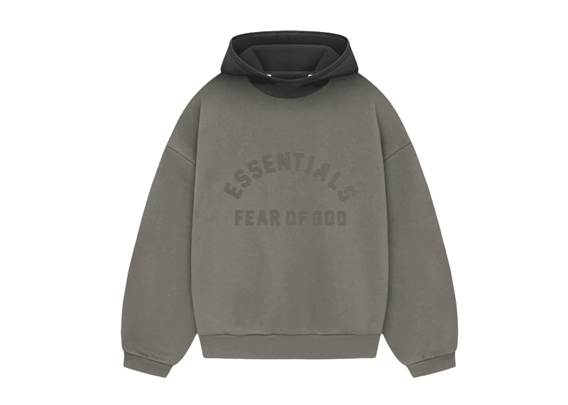 Fear Of God Essentials Ink Jet Black Hoodie