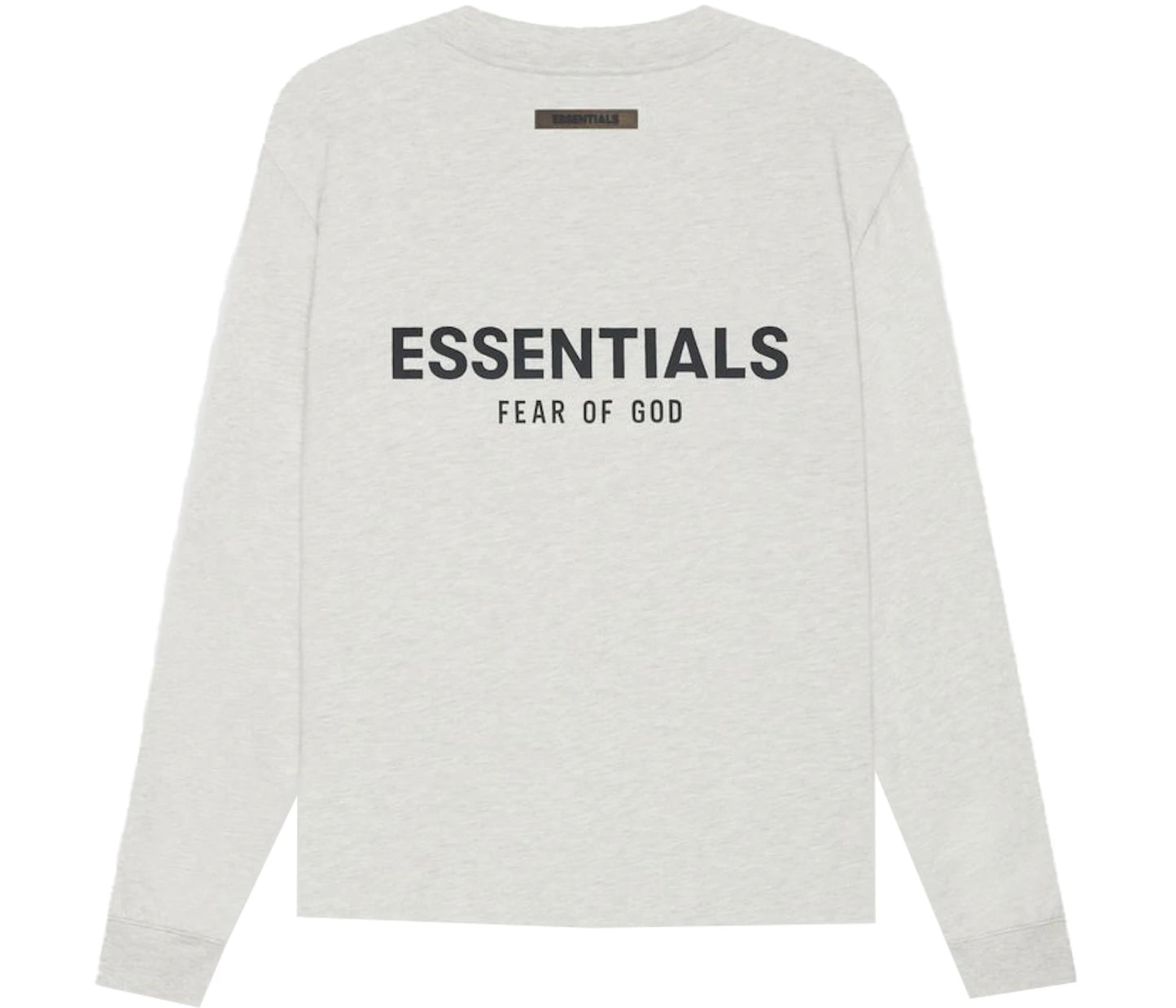 Fear of God Essentials Long Sleeve T-Shirt Light Heather Oatmeal